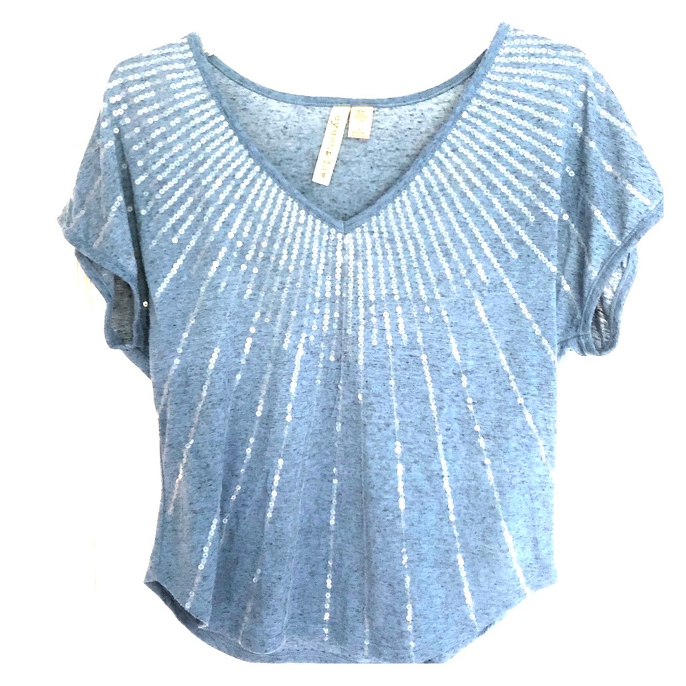 Sparkly Blue Top